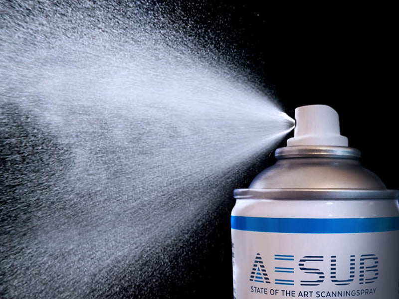 AESUB Blue 3D Scanning Spray - Self-Evaporating