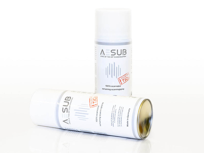 AESUB White 3D Scanning Spray - Imaging Agent, Titanium Dioxide-Free (Water-Soluble)