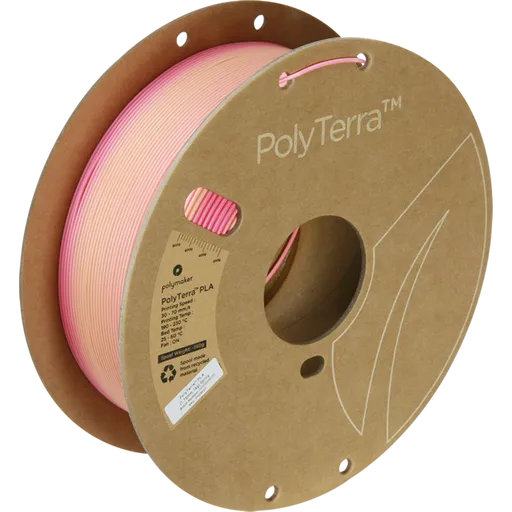 Polymaker PolyTerra Gradient PLA 消光漸變色彩系列 - 1.75mm Polymaker