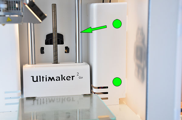 ultimaker , 3D printer, FDM, FFF, 3D列印機, 3D印表機, Leaning, 物件歪斜, 金屬板