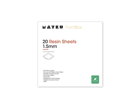 FormBox Resin Sheets 20 Pack 1.5mm