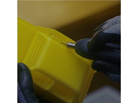 CtrlAX 超音波切割刀用在3D列印行業上