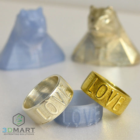 [3D列印應用] FDM 3D印表機做金工~不好意思 『戒光』！
