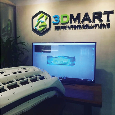 【3D掃描】汽車保桿3d掃描影片