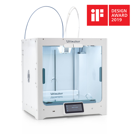 【3D列印快訊】Ultimaker S5 榮獲2019德國iF設計獎！