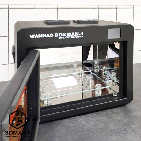 【3D列印實測】「Wanhao 紫外光固化箱」實測開箱文！