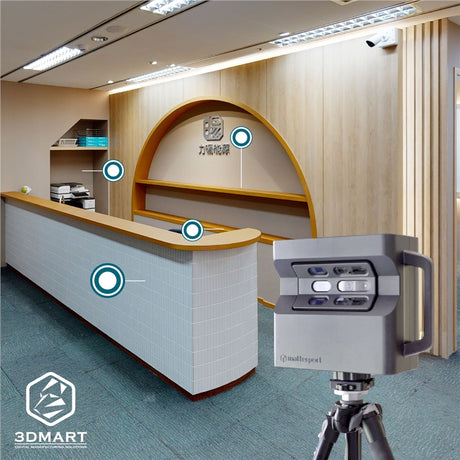 【3D環景掃描】室內設計免比稿，裝潢監工尺寸線上量！