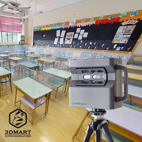 【環景3D掃描】學校動線線上導覽，360度環景走校園！