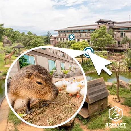 【環景3D掃描】動物方城市「六福莊」，野生動物伴身旁!