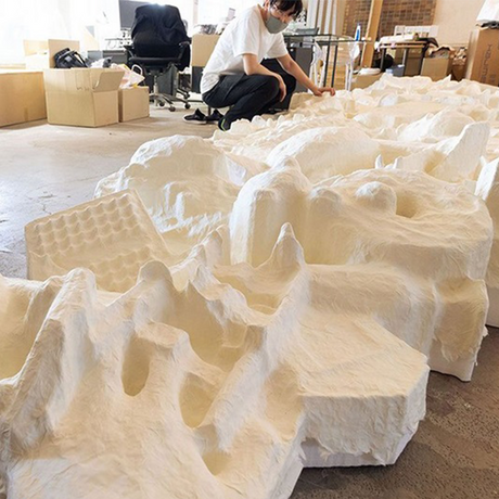 【3D列印應用】倫敦設計雙年藝術展，8公尺大型建築浮雕！