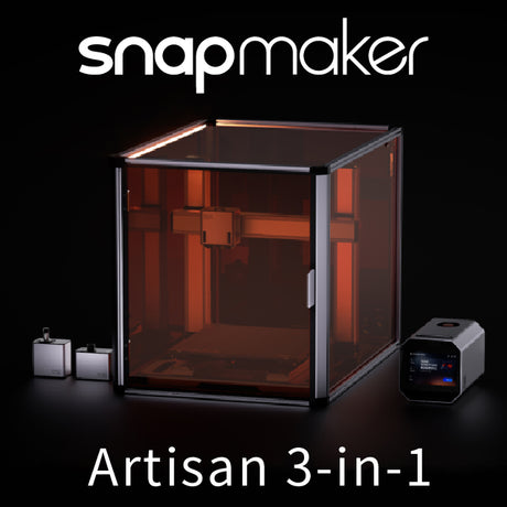 【3D列印快訊】Snapmaker Artisan 3-in-1再進化！強勢來襲！