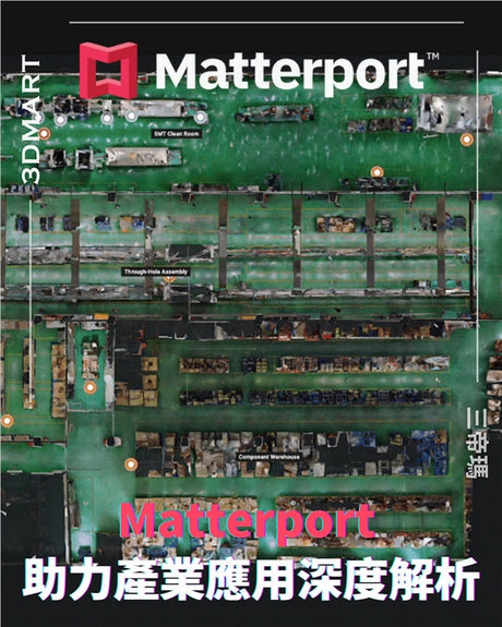 【3D空間掃描】Matterport 助力產業應用深度解析