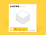 FormBox White Material Sheets 0.5mm 30pcs