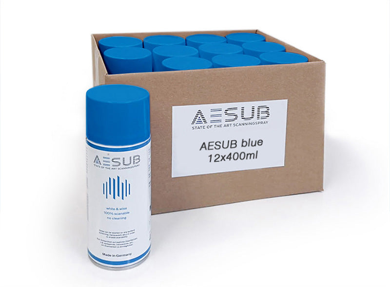 AESUB Blue 3D Scanning Spray - Self-Evaporating