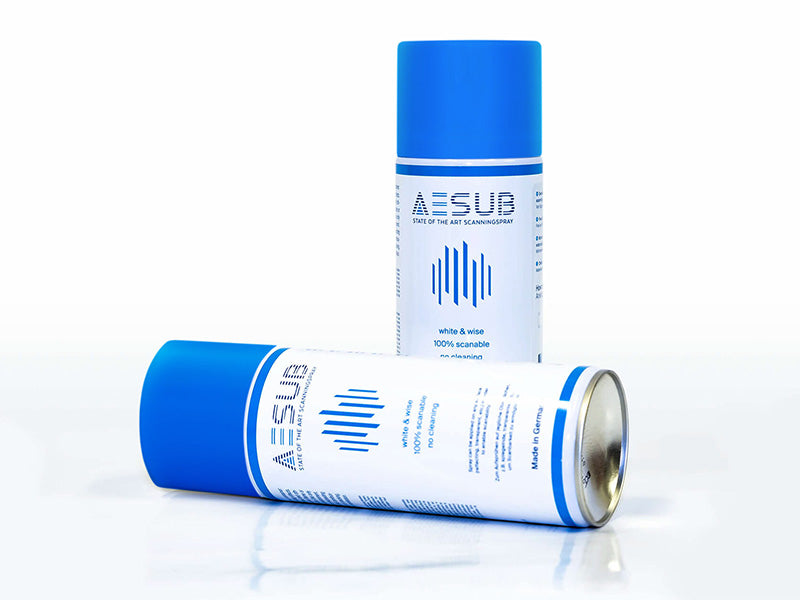 AESUB Blue 3D Scanning Spray - Self-Evaporating