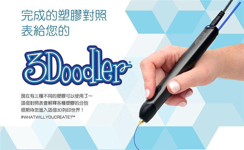 3Doodler 3D Printing Pen PLA Filament Pack (Assorted Colors)