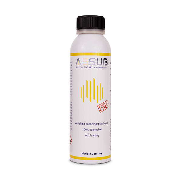 AESUB Yellow 3D Scanning Spray Developer Titanium Dioxide-Free