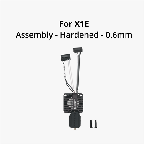 熱端套裝X1E - 0.6mm 硬化鋼噴頭