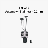 熱端套裝X1E - 0.2mm 不銹鋼噴頭