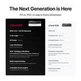 xTool P3 80W Desktop CO2 Laser Cutter