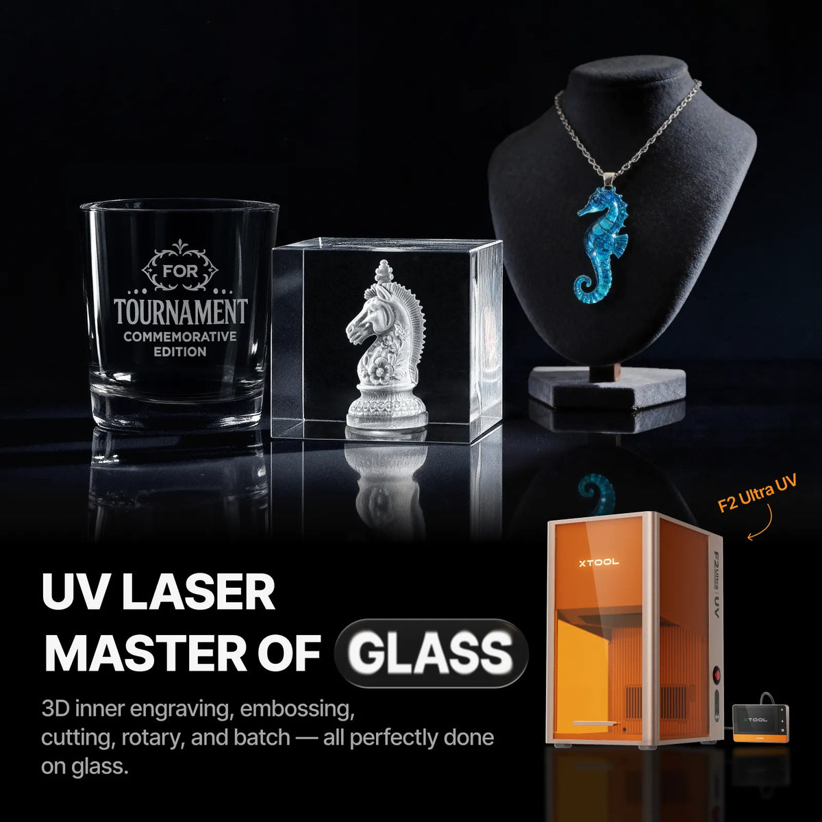 xTool F2 Ultra MOPA+UV Ultimate Business Duo 終極商務雙機套裝