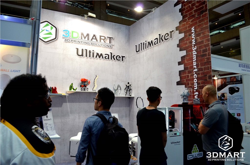 3DMART in 2017 Computex 展覽期間 客戶參觀