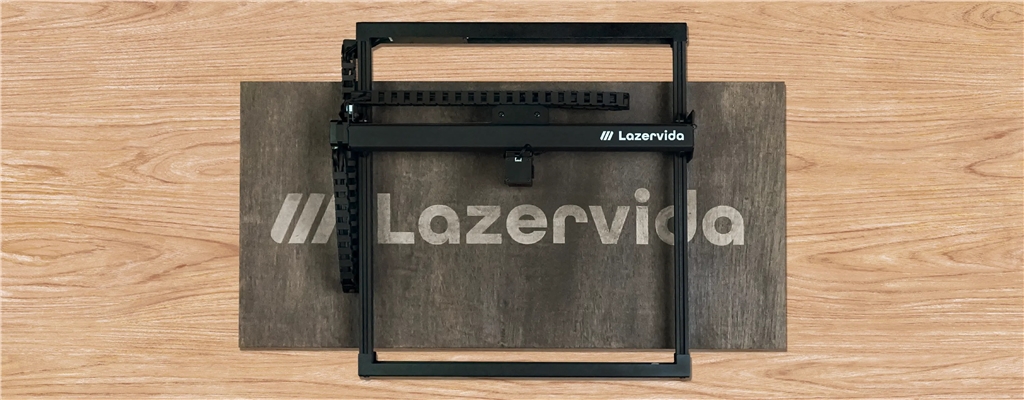 Lazervida 10W Diode Laser Cutter has Wide Working Area