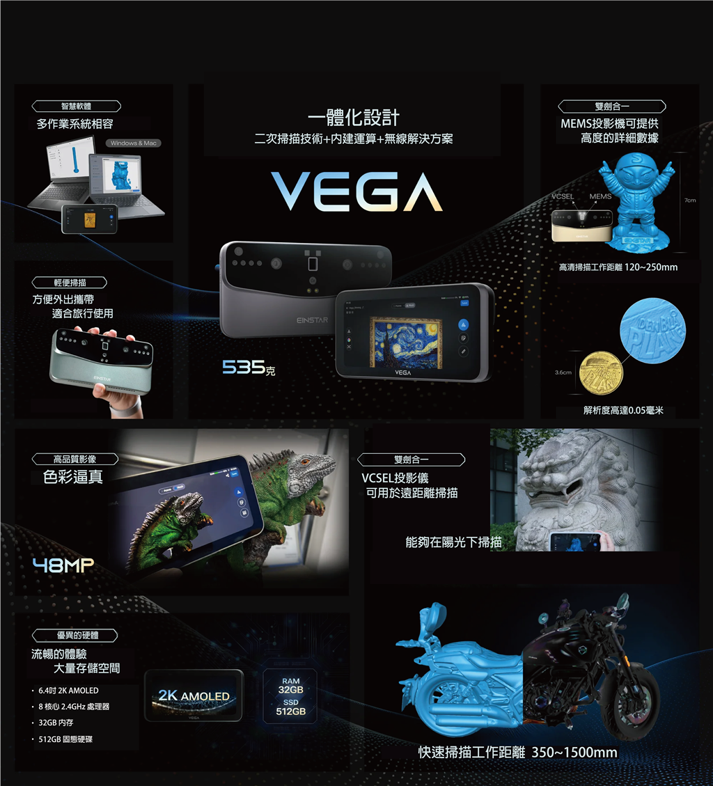 一體化設計的VEGA