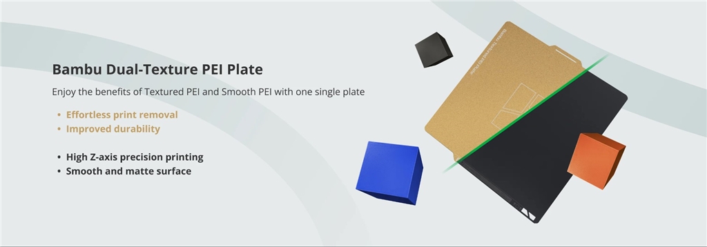 Bambu Dual-Texture PEI Plate
