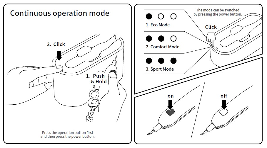 CtrlAX 超音波切割刀的使用教學 - 持續操作模式