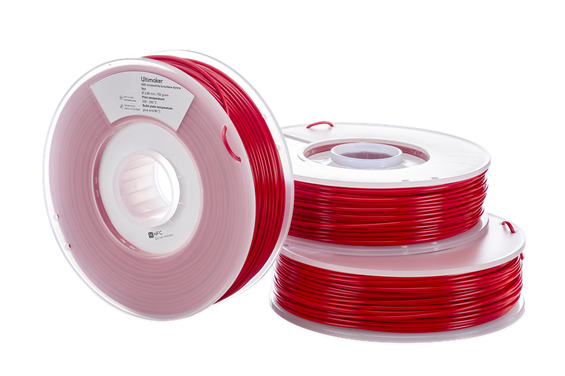 Ultimaker PLA-3D列印線材-紅色(Red)-Spool