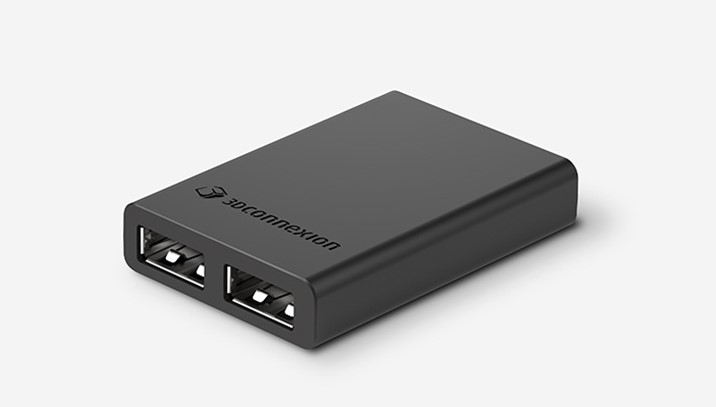 3Dconnexion-USB-Twin-Hub