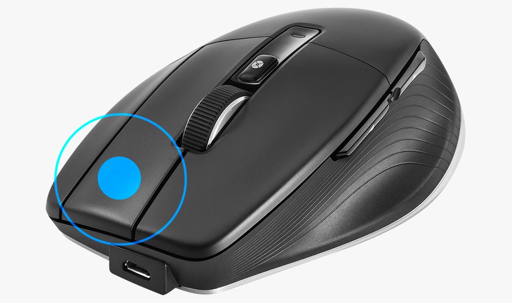 CadMouse Pro Wireless ergonomic