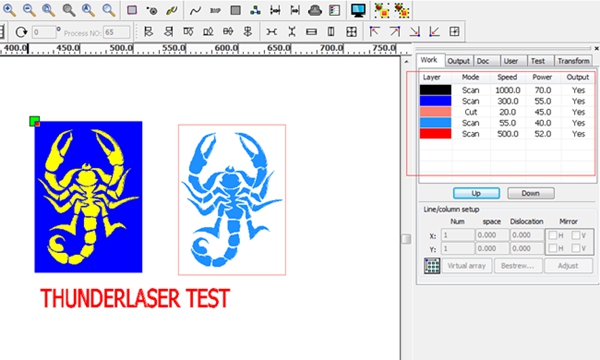 Thunder Nova-63 Multiple color layers 