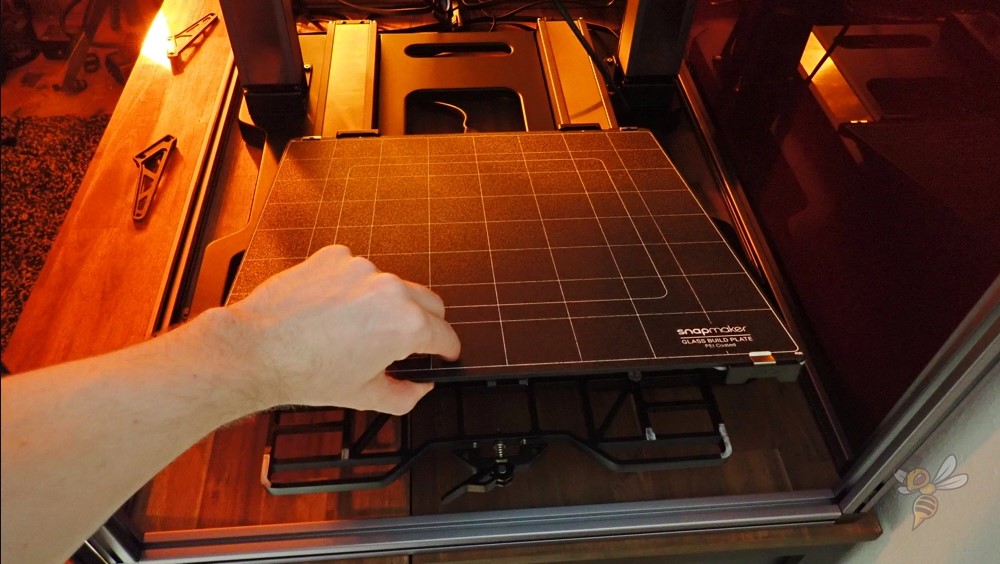 Snapmaker 雙面列印平台 - PEI / 玻璃 (Artisan 專用) 在Artisan中