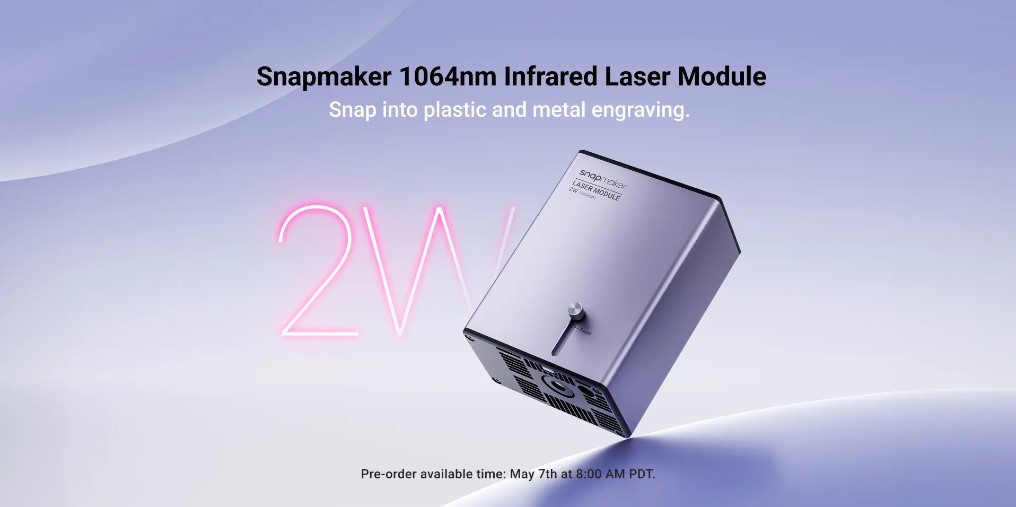 Snapmaker 1064NM 紅外線雷射模組