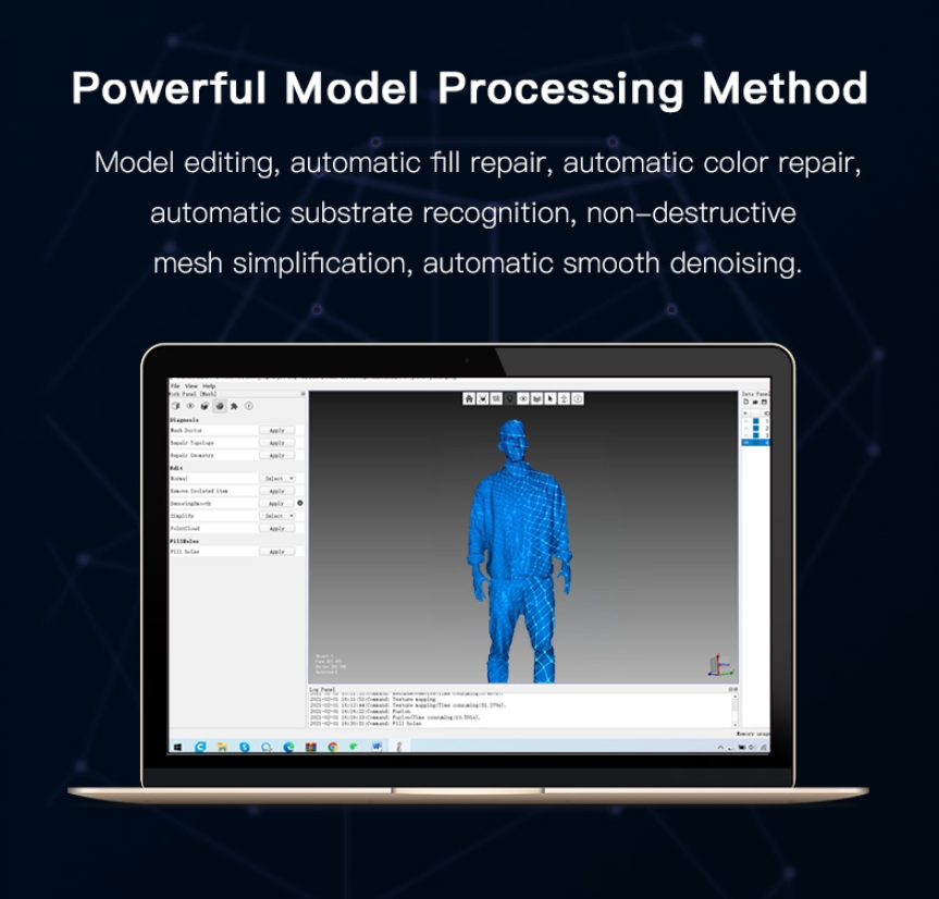 Creality scanner CR-Scan 01 powerful model processing method