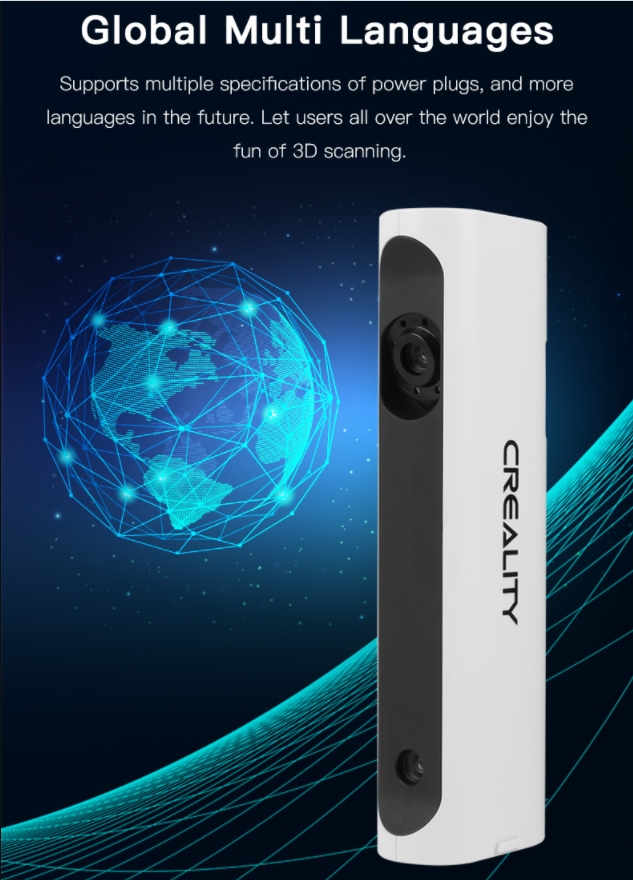 Creality scanner CR-Scan 01 global multi-languages