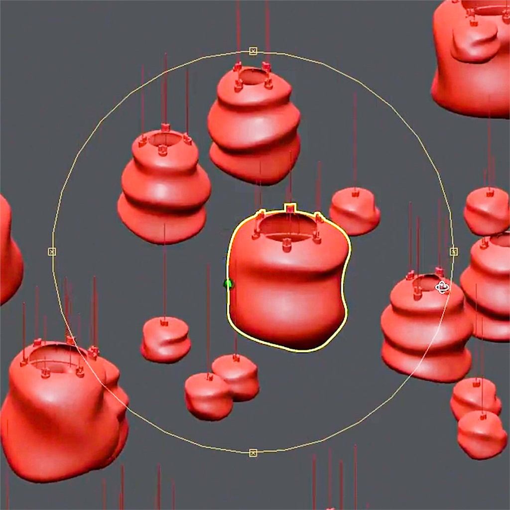 3D 方式視覺化整個裝置 