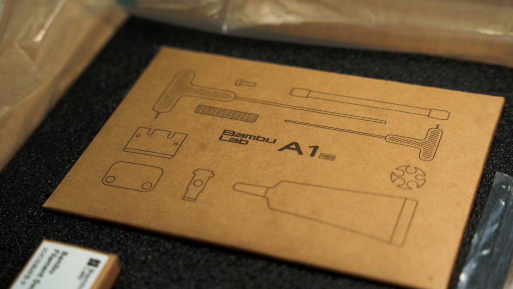 Bambu Lab A1 Mini Combo 3D列印機配件盒