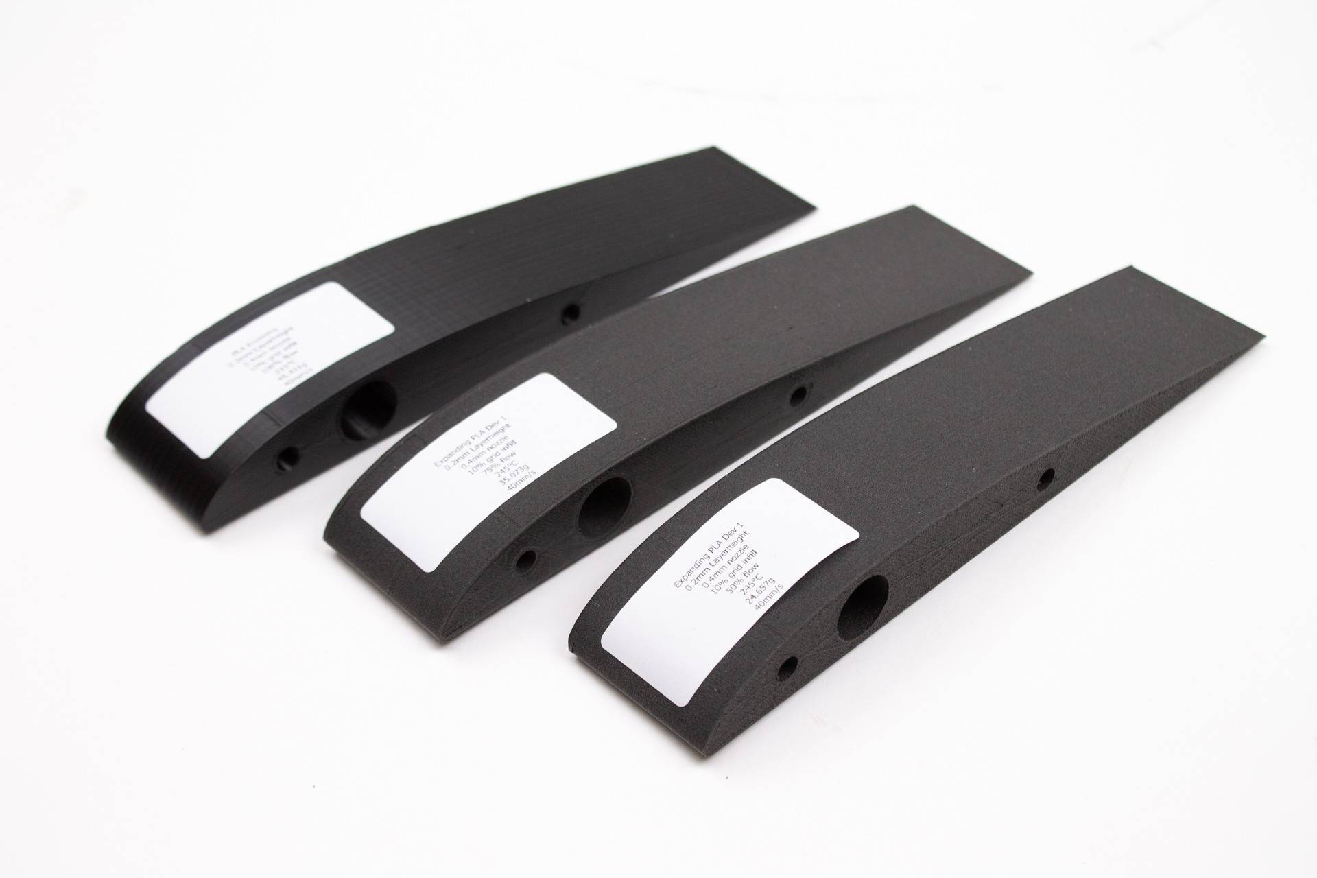 ColorFabb Light Weight PLA Black Sample