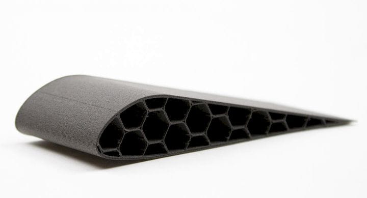 ColorFabb Light Weight PLA Black Sample