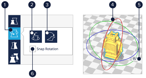 三帝瑪 3D切片 Cura操作 rotate 三帝瑪 3D切片 Cura操作 rotate