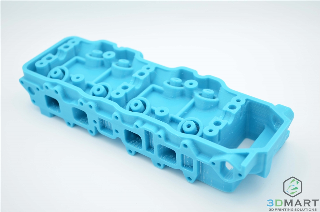 Ultimaker 3D列印機 Esun PLA+材料 淡藍色 引擎部件