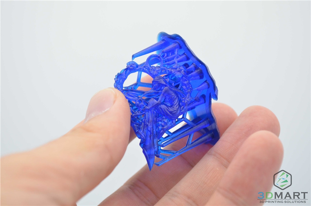 Formlabs Form2 SLA 光固化 3D列印機 Castable 鑄造樹脂 3DMART 列印  少女吊墜