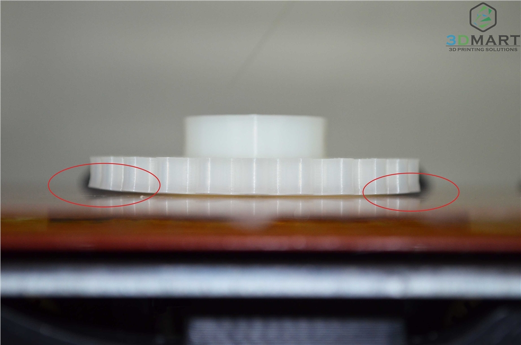 Warping problem on the 3d printed part