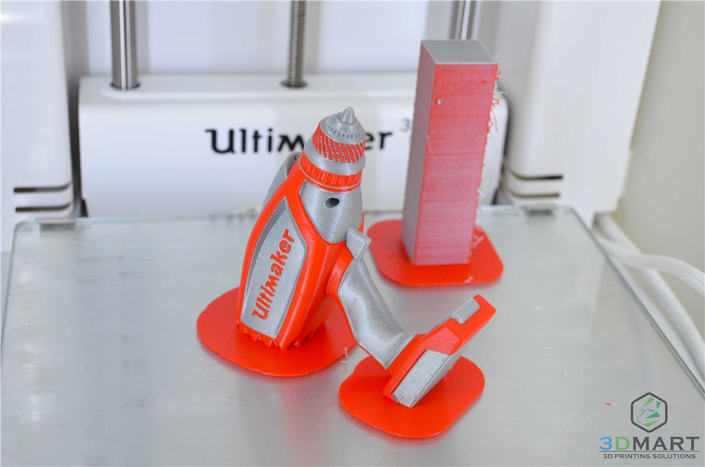 3DMART Ultimaker3 雙噴頭 3D列印機 水溶性支撐  電鑽